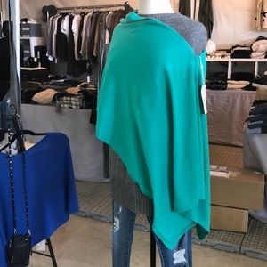 Caroline & Grace trade wind cotton Cashmere topper